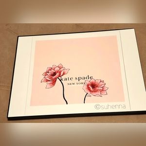 Kate Spade 8 1/2"x11" Framed Wall Art